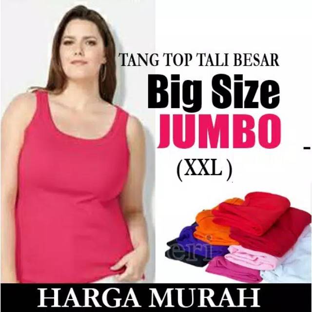 TANKTOP TALI BESAR SUPER JUMBO XXL