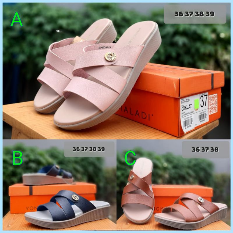 Sandal Sendal Cewek Wanita Yongki Komaladi Brand Matahari dept store mall
