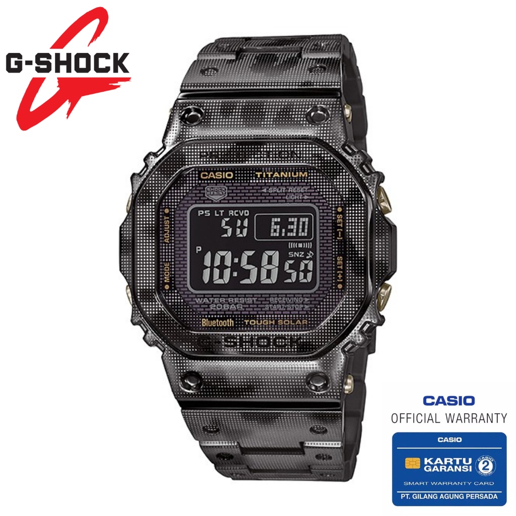 Jam Tangan Pria Casio G-Shock Original GMW-B5000TCM-1DR Titanium