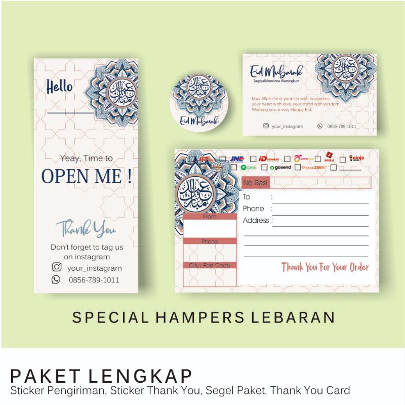 

PAKET PACKING OLSHOP LENGKAP SPECIAL HAMPERS LEBARAN