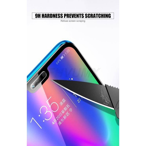 9D Protective Glass For Huawei Honor 8A 8C 8S 8X Tempered Screen Protector Honor 9A 9C 9S 9X 9i 10i 20i 20S Play Glass Film Case