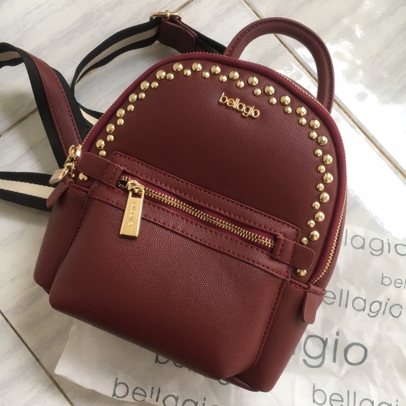 TAS BELLAGIO RANSEL ART 284 / BELLAGIO BACKPACK / TAS BELLAGIO PRELOVED