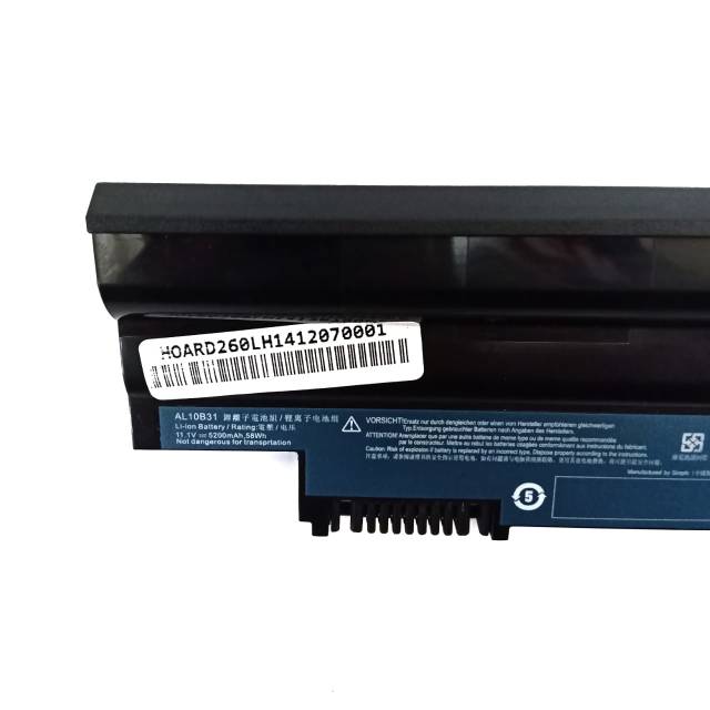 Baterai Notebook Acer Acer Aspire One D270 D257 722 AL10B31 SLIM