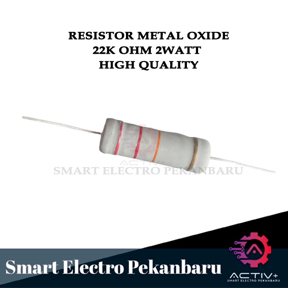 ORIGINAL RESISTOR 22K 2W Metal Oxide 5% 22000 OHM 2 WATT 22K 2 W RESISTOR 2WATT OHM