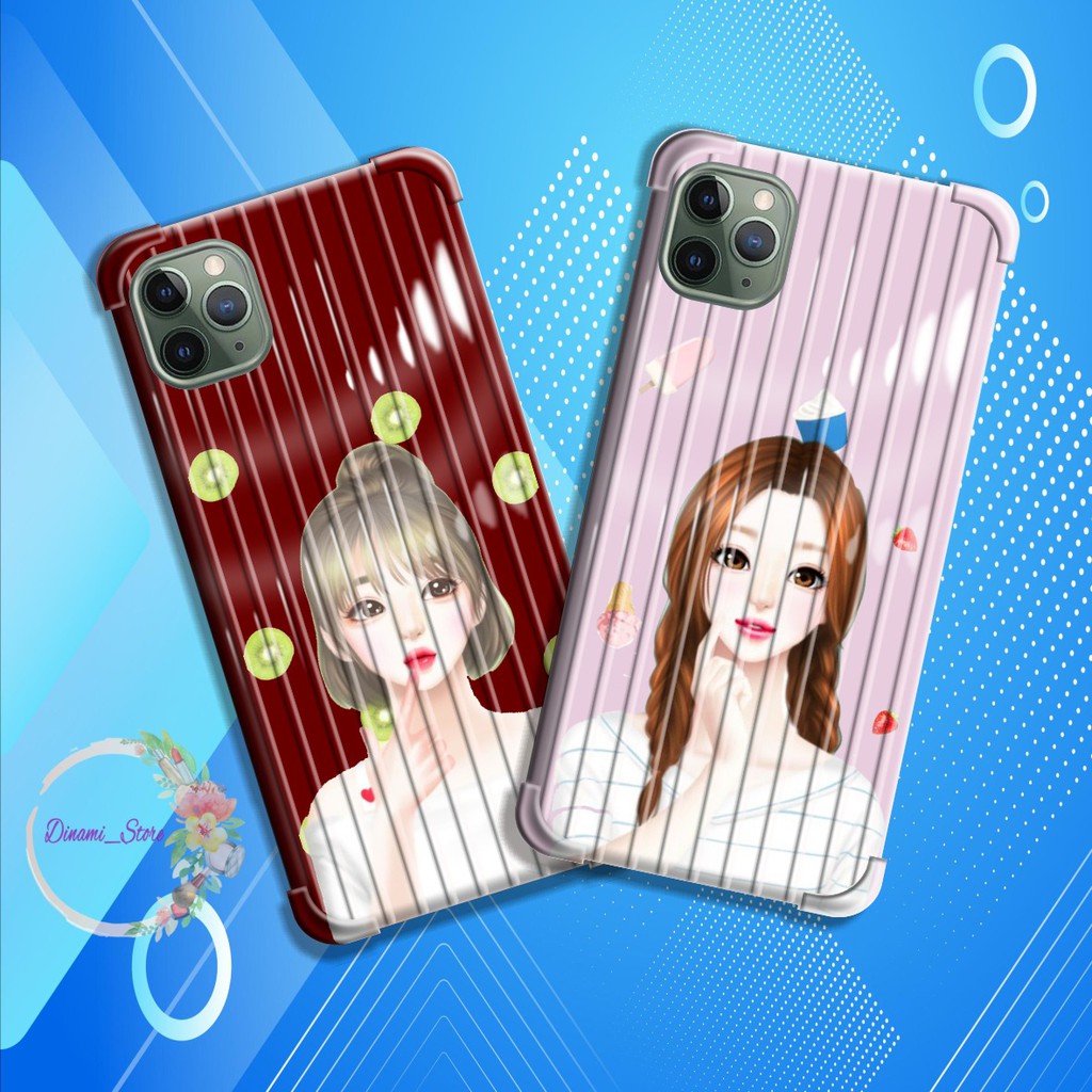 Softcase GIRLS CLIPART Realme C1 C2 C3 U1 2 2 Pro 3 Pro 5 5i 5s Pro 6 Pro X Xt C11 C12 C15 DST1349