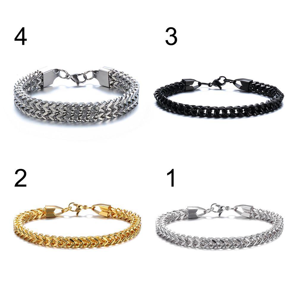 Wonder Link Gelang Rantai Warna Emas Link Hadiah Chain Bangle