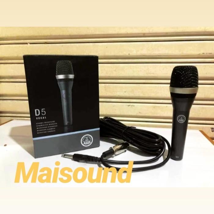 MIC KABEL AKG D5 MICROPHONE AKG D 5 FREE DOMPET KABEL HOLDER MIC