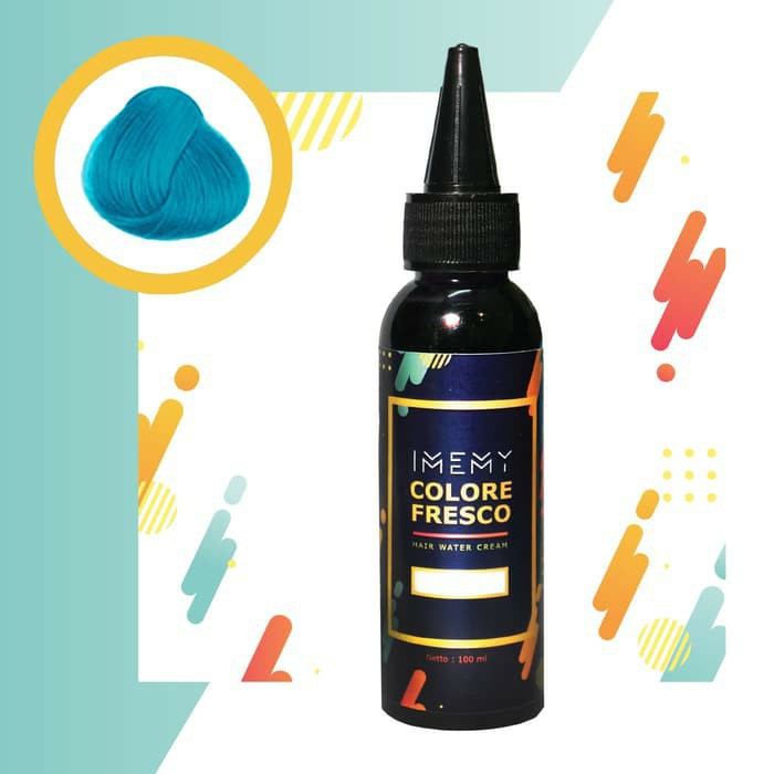 CF-TO IMEMY COLORE FRESCO TOSCA color cream cat pewarna rambut biru hijau