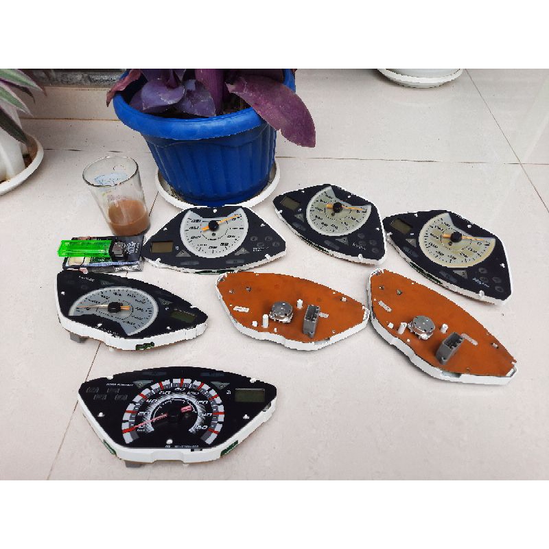 Speedometer spidometer kilometer Supra x 125 lama supra x 125 batman original copotan kilometer