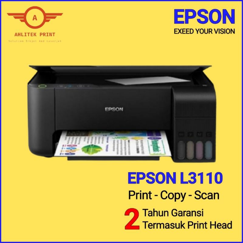 Printer Epson L3110 Print-Scan-Copy