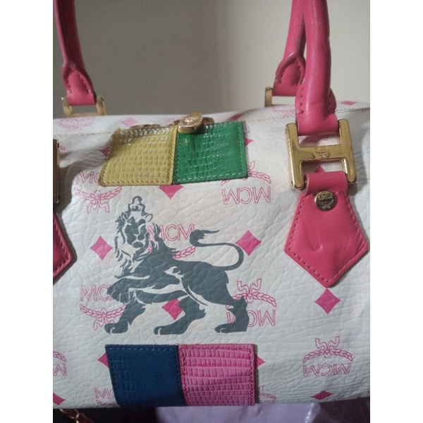 Tas Speedy  MCM pink Ka Remsey