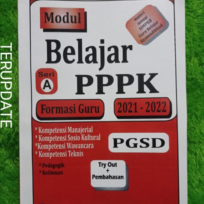 AVRIL - Buku MODUL MATERI + DRILL SOAL PPPK Formasi GURU KELAS PGSD 2021-2022 - KECIL -A5