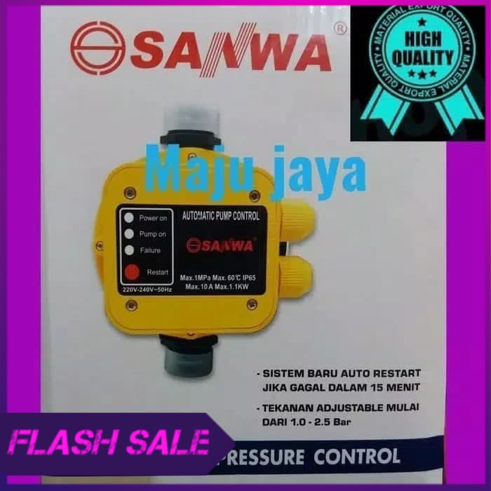 Automatic press control YORK 0 1  otomatis pompa semi jet pump satelit