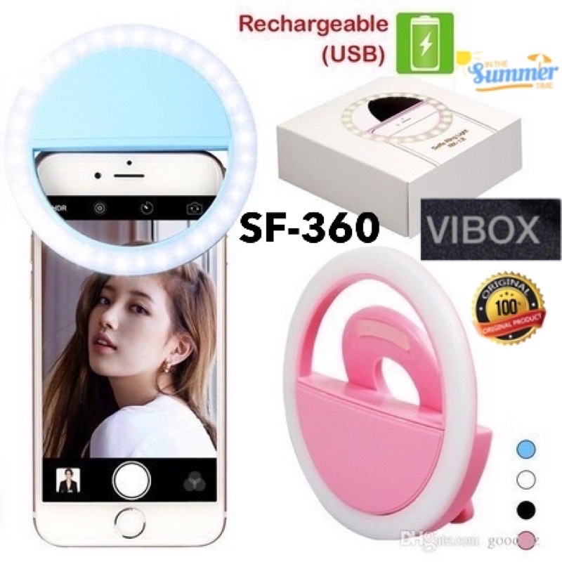 RING LIGHT SELFIE LED Lamp Lampu Ringlight flash charm eyes jepit live clip bulat camera hp kamera Promo Sen/Ring Selfie Terlaris Termurah