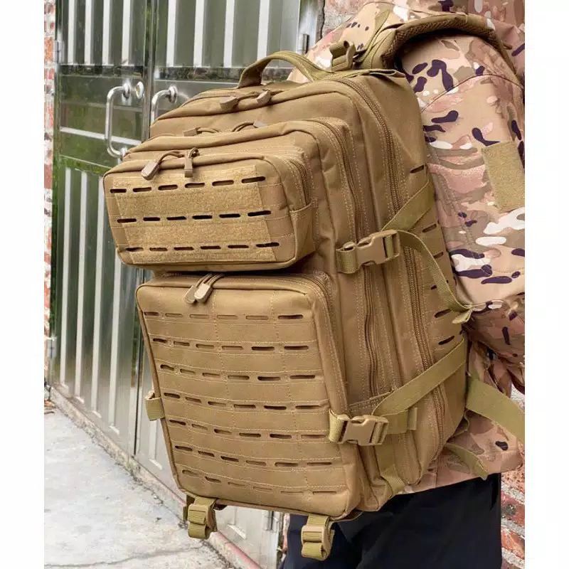 TAS TACTICAL ARMY MILITER GUNUNG OUTDOOR TNI POLRI 50 LITER