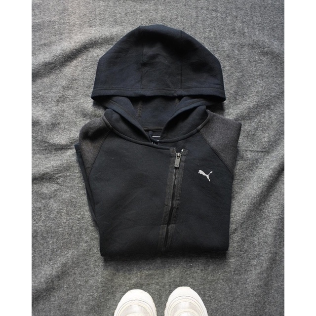 Hoodie Zipper Puma Second