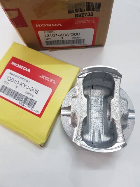 Piston atau saher cbr 300 untuk cbr 250 R diameter 76 pin 17 original honda