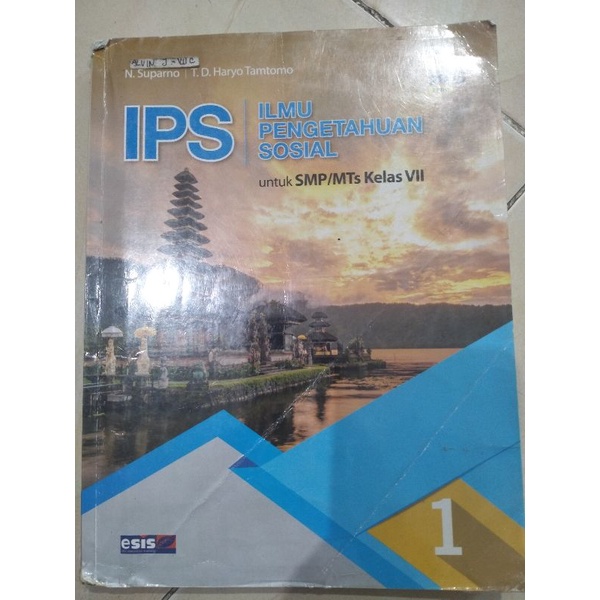 Buku IPS SMP Kelas VII ( Bekas )