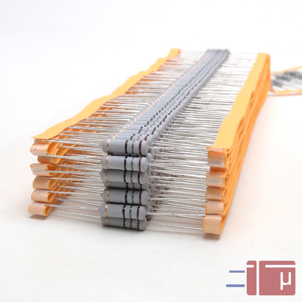 Resistor 18R 18 Ohm 2W Metal Oxide 5% Taiwan Kaki Tembaga