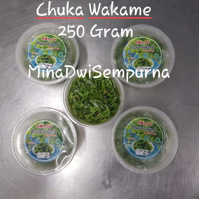 

NEW Chuka Wakame 250 Gram / Rumput Laut / Seaweed