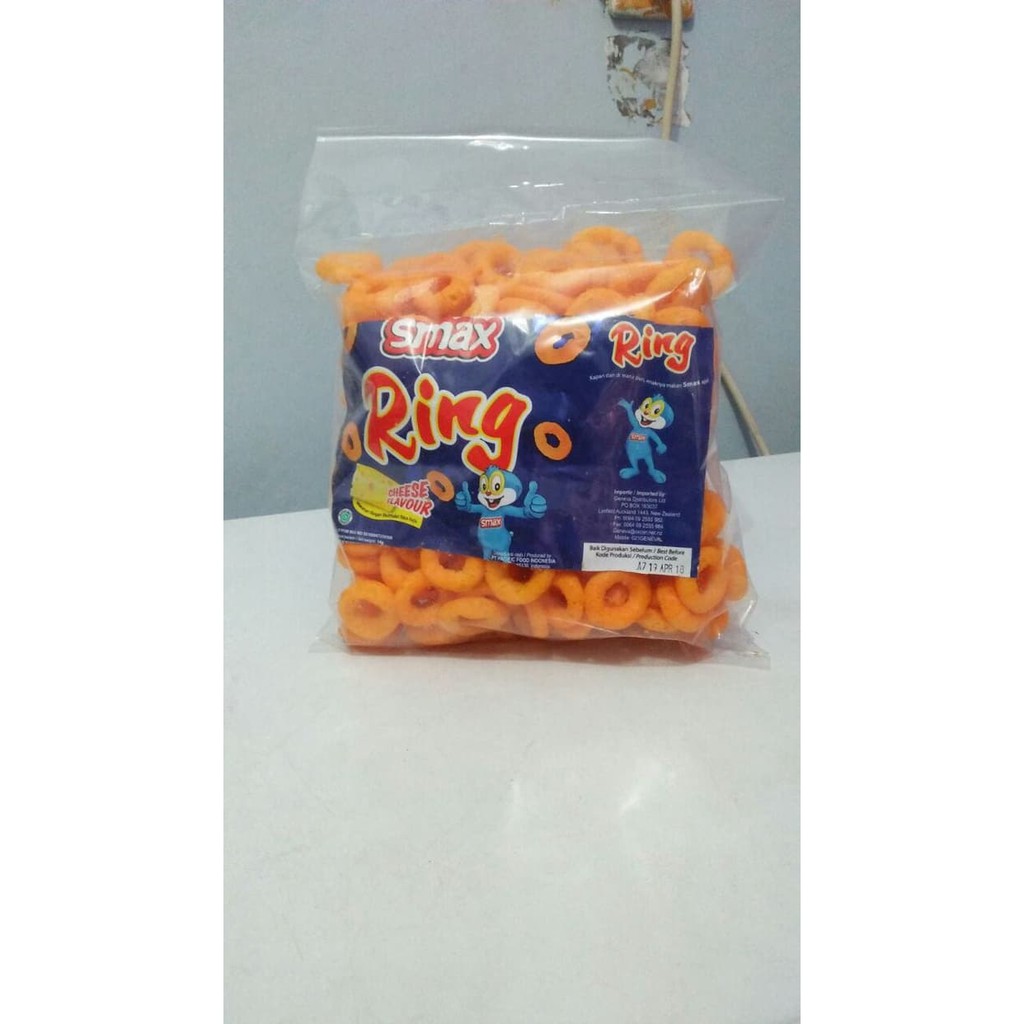 

CHIKI SMAX RING CHEESE FLAVOUR 250GR SNACK ORIGINAL ~ kp1479