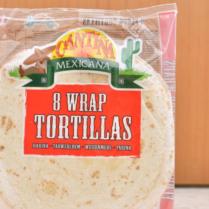 

New Cantina Mexicana 8 Wrap Flour Tortillas - 340G ✔