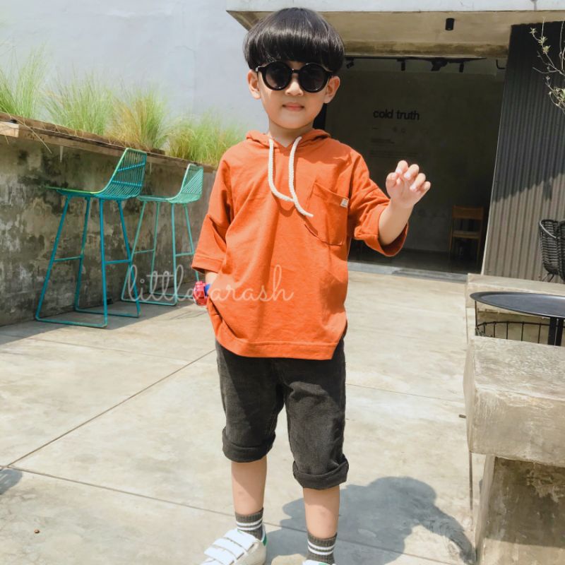 Domikado | Nathan Hoodie Oversize | Hoodie anak | Kaos anak