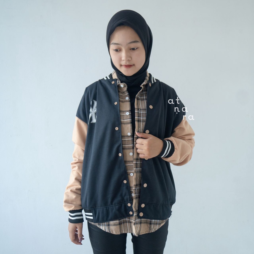 Nara Grosir - NY XXL Baseball Jaket l Varsity Jaket Terbaru