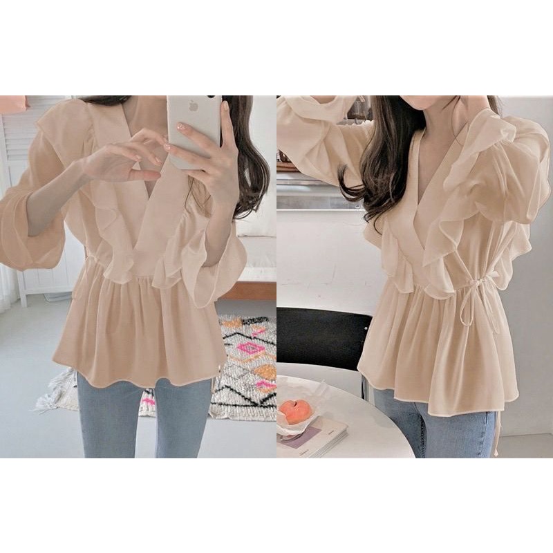 Blouse Tunik Fiona - Pakaian Wanita - Atasan Wanita - Blouse Wanita - Blouse Wanita Style - Tunik Wa
