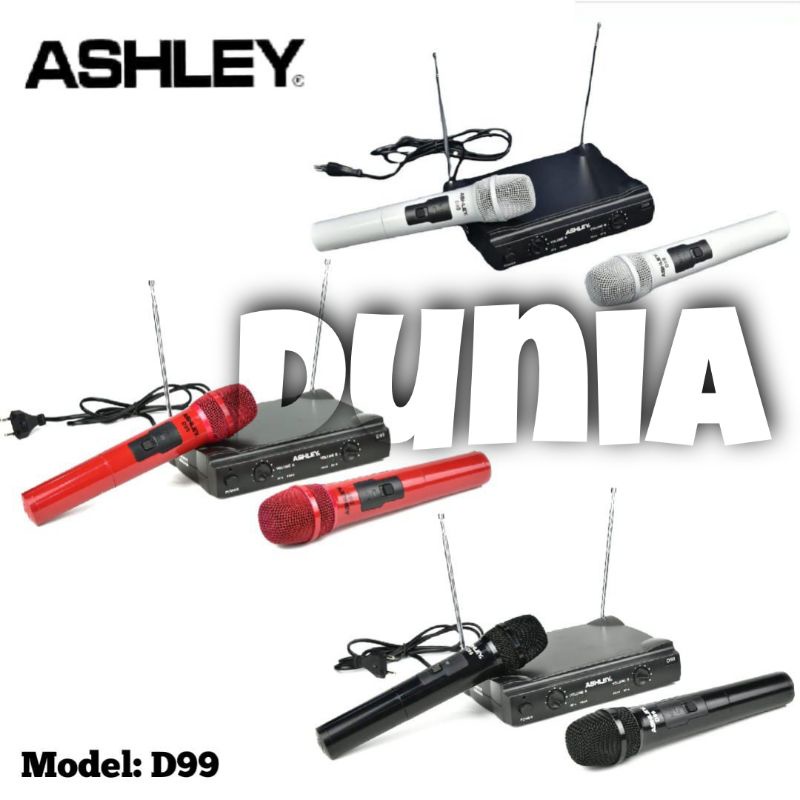 Mic Wireless Ashley D99 Original Ashley D 99