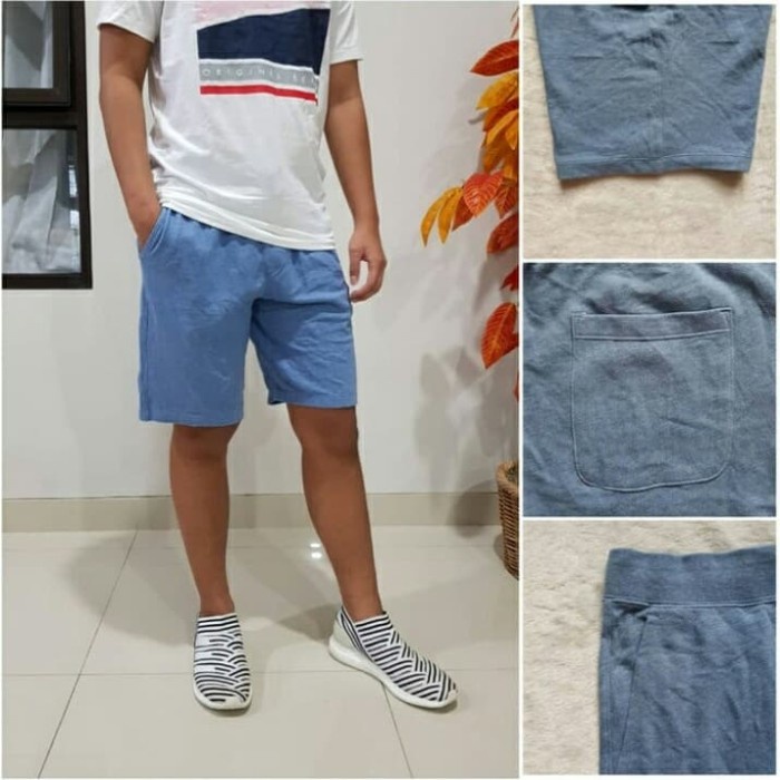 Celana Pendek SHORT PANTS MENS UNIQLO-CELANA PENDEK PRIA BIGSIZE-CELANA COWO SANTAI (F6S3) Short Pan