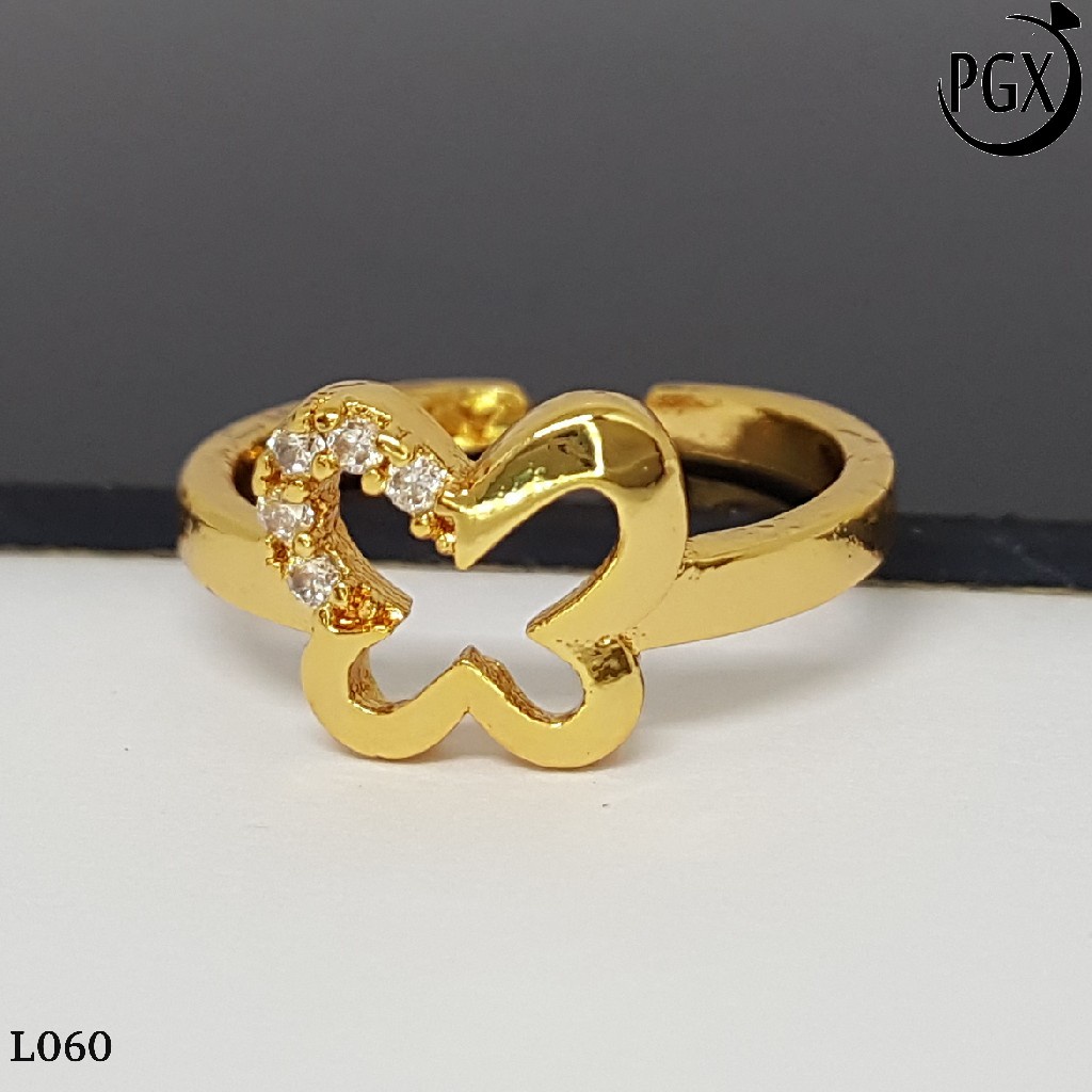 PGX Cincin Anak Xuping Aksesoris Perhiasan Lapis Emas Premium - L060