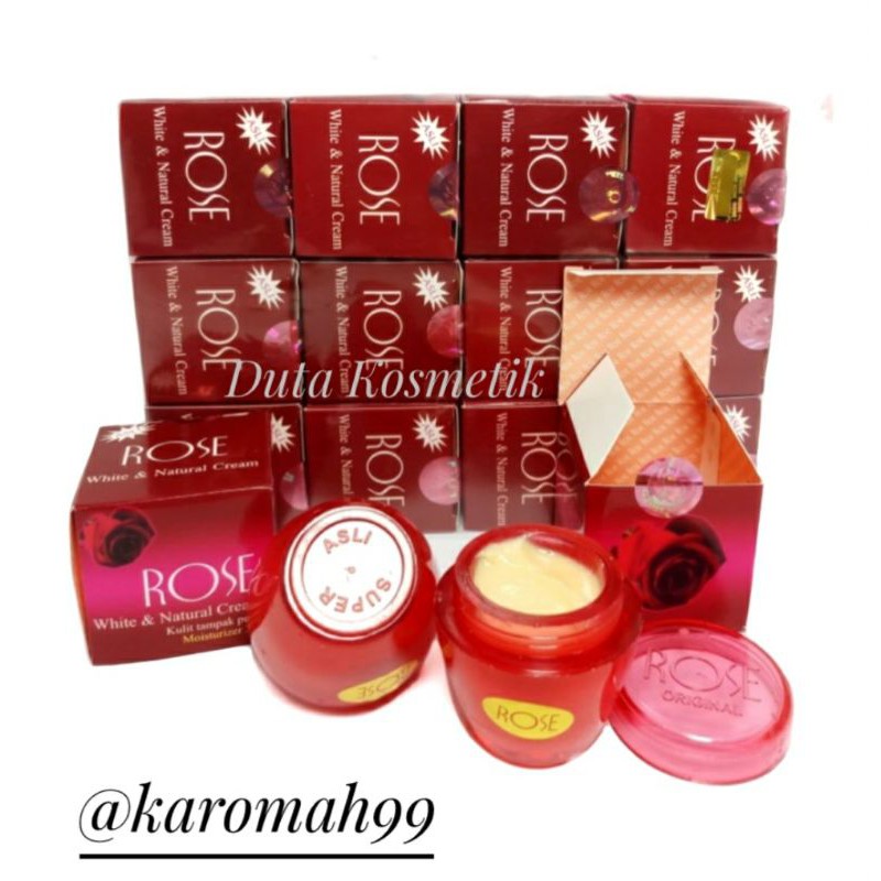 CREAM ROSE ORIGINAL HOLO LUSINAN EMBOS