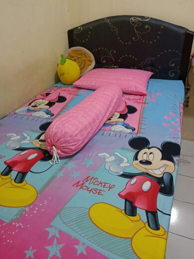 Sprei 3d Single New Vito Motif Oakwood