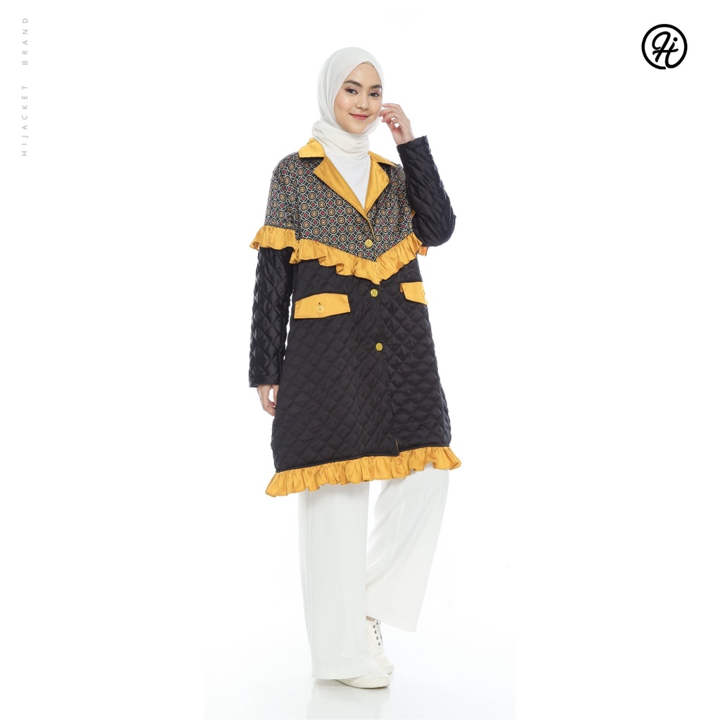 Hijacket Queenzie - Jaket Wanita Muslimah Original For Hijaber Syari | Jaket Panjang Wanita