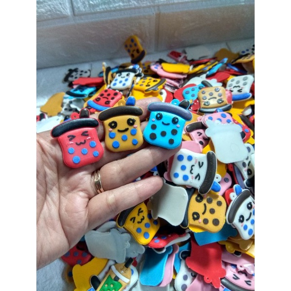 Bandul Charm BOBA bahan kerajinan tangan