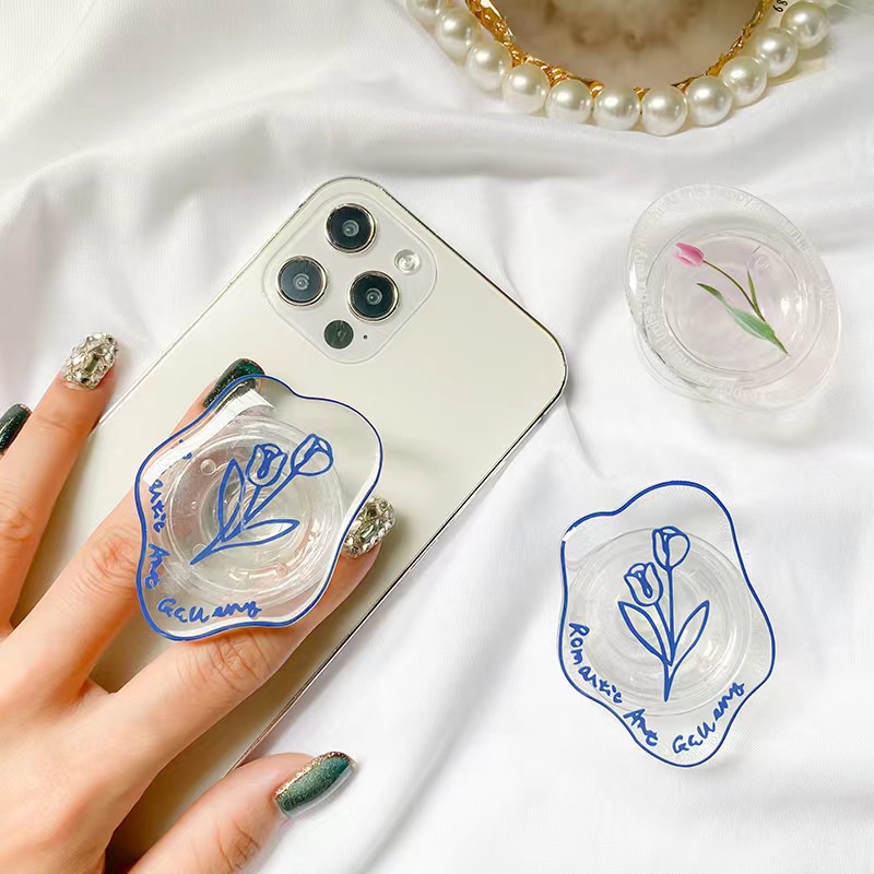 Popsocket Hp Universal Motif bunga flower