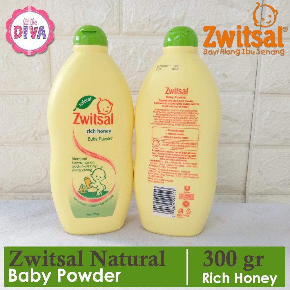 BEDAK BAYI Zwitsal 300 gr BABY POWDER Classic Fresh Floral Soflt Floral