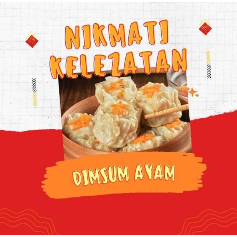 

Dimsum ayam isi 10