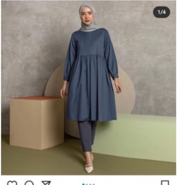 Calla Plain Tunik Heaven Lights HL size M