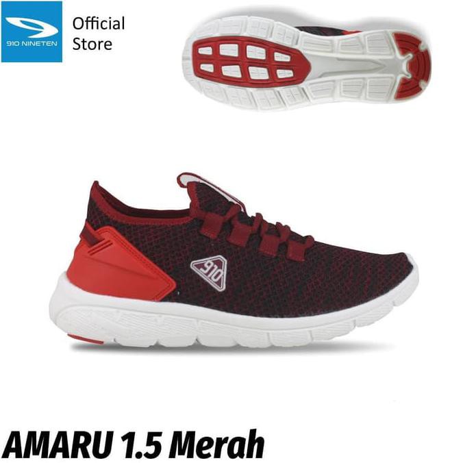 READY SEPATU FITNESS SEPATU OLAHRAGA~ SEPATU TRAINING RUNNING SNEAKERS 910 100% ORIGINAL AMARU 1.5