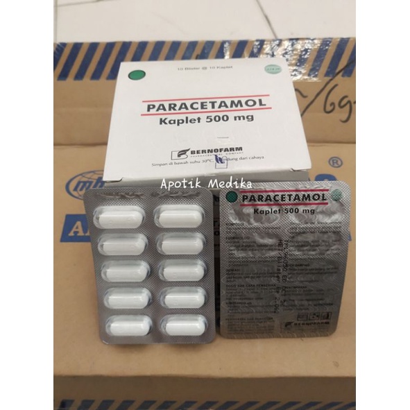 Jual Paracetamol 500mg Bernofarm | Shopee Indonesia