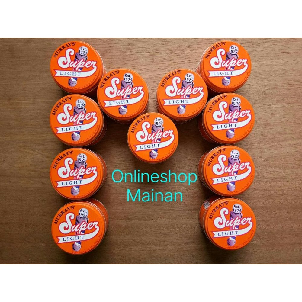 Promo Pomade Murrays Superlight Atau Pomade Murrays Super Light Free Sisir Diskon