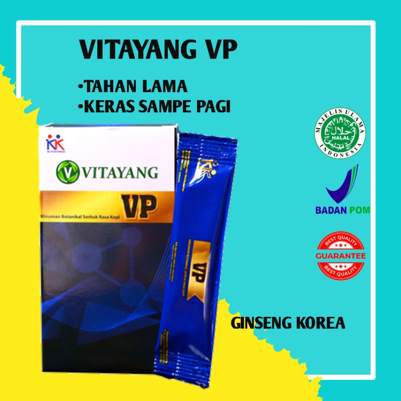 Vitayang VP Obat kuat pria tahan lama stamina perkasa