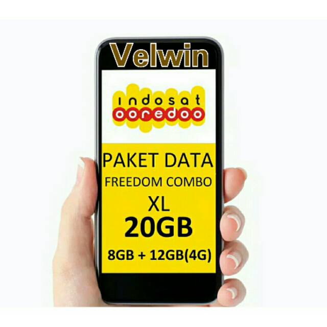 INDOSAT FREEDOM COMBO NON ATTACK 25GB +15GB Lokal