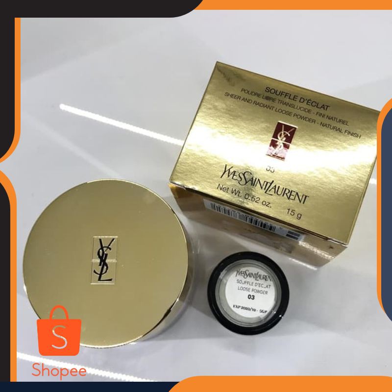 [PROMO] YSL Loose Powder Souffle D'Eclat / YSL Bedak tabur Share 5gr - Pink