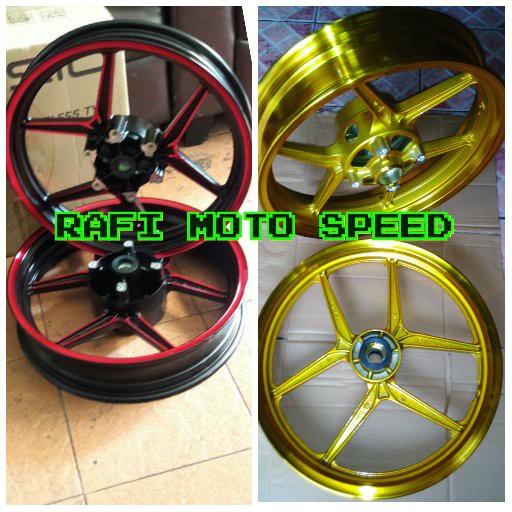 Termurah  Velg AXIO Cb 150 R - Megapro New - Tiger Revo - Scorpio - Vixion Old ( Belakang Disc