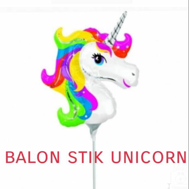 Balon Stik Unicorn