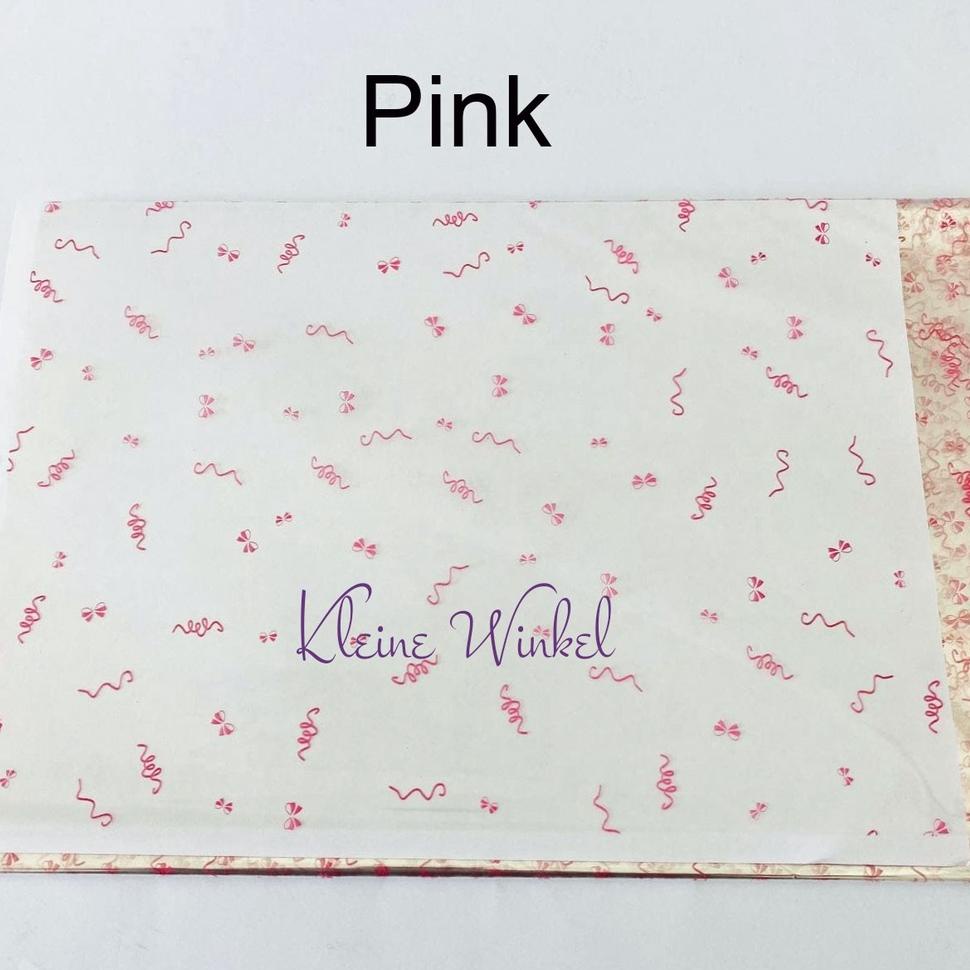 

[PROMO B9857] Plastik Kado Panjang Transparan Motif & Polos isi 50 lembar Harga Termurah