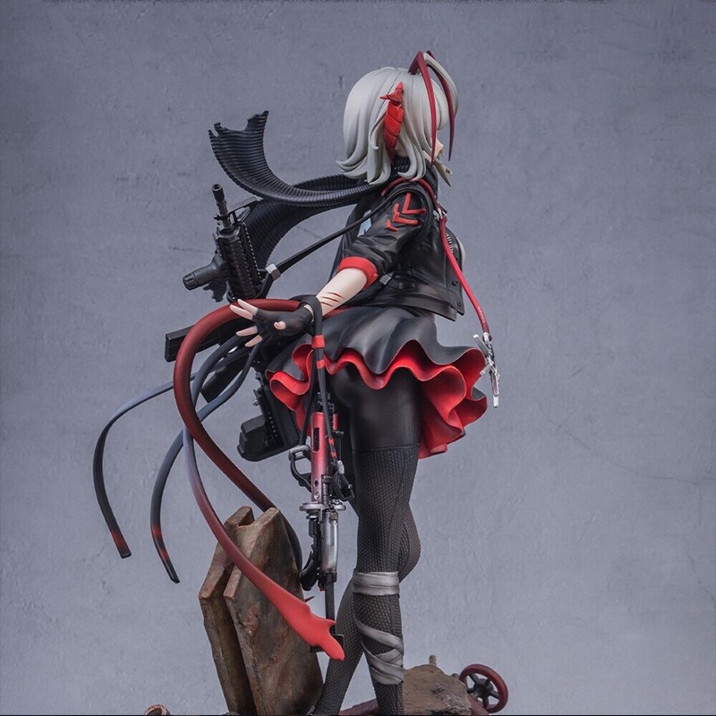 Mainan Action Figure Model Anime Arknights W 1 / 7 Karakter Game Ukuran 27CM Untuk Koleksi